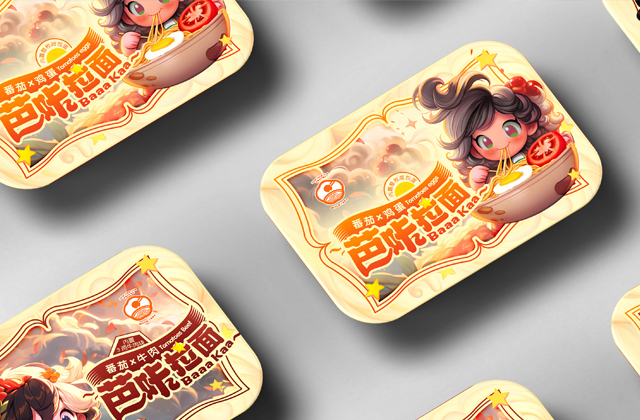 芭咔拉面 | 食品包裝設(shè)計(jì)